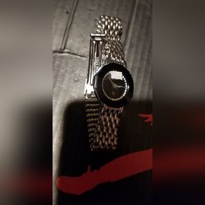 Beautiful Vintage Watch With Diamond Cut Crystal&Diamond Cut Hour Second Hands